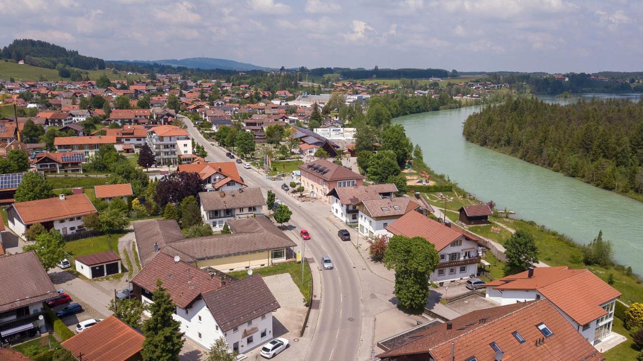 Moderne Praktische Ferienwohnung Am See Fewo3 Lechbruck Esterno foto