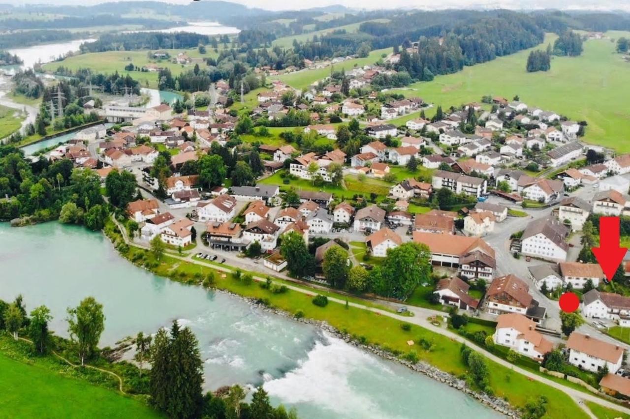 Moderne Praktische Ferienwohnung Am See Fewo3 Lechbruck Esterno foto